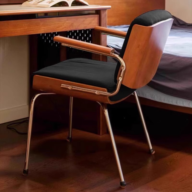 كرسي طعام بمسند ظهر من الخشب ا - مراجعة Office Furniture Second Hand وسعره